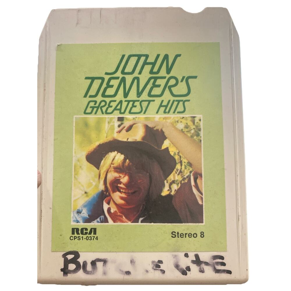 8 track tape John Denver’s Greatest hits